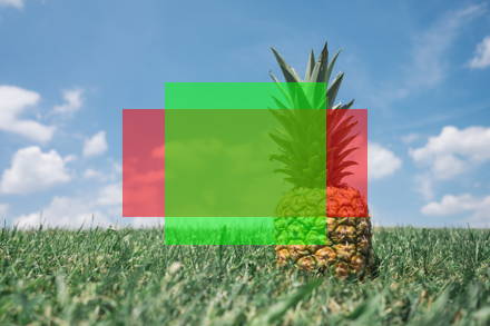 Multiple, semi-transparent