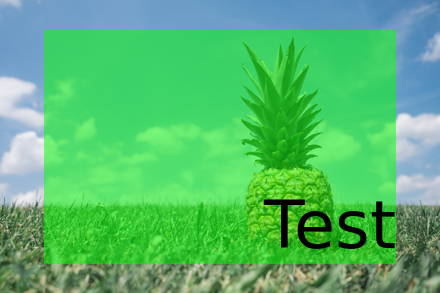 Text in bottom-right corner of allocated area