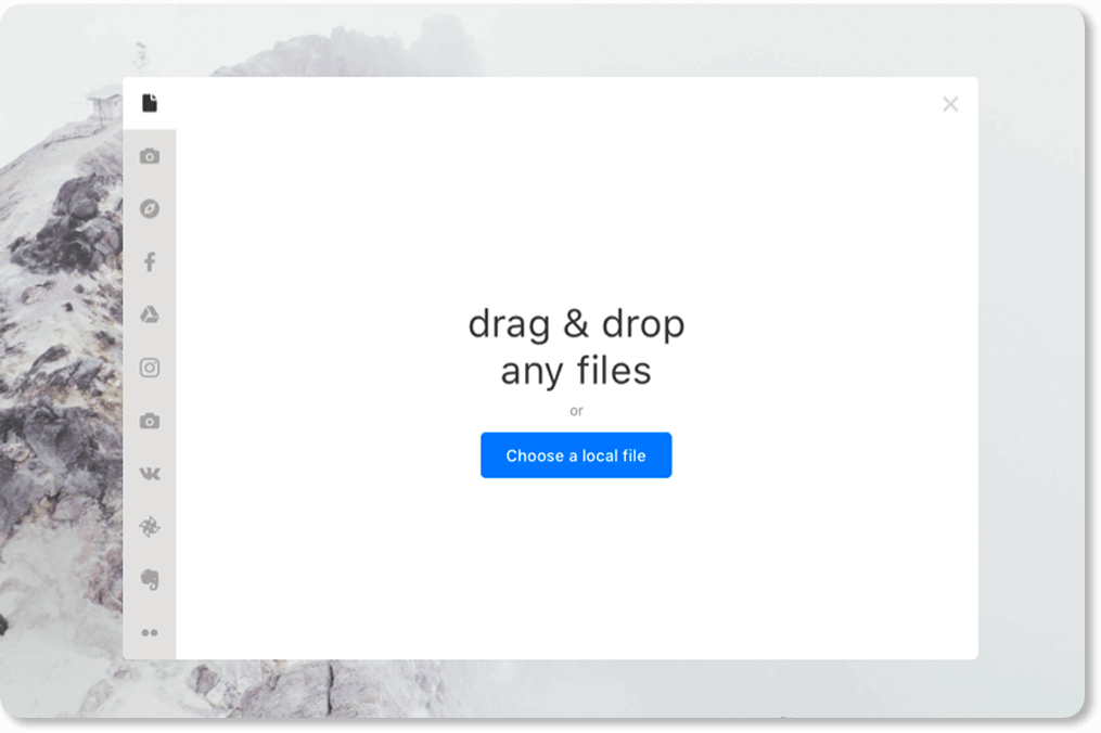 File Uploader appearance 